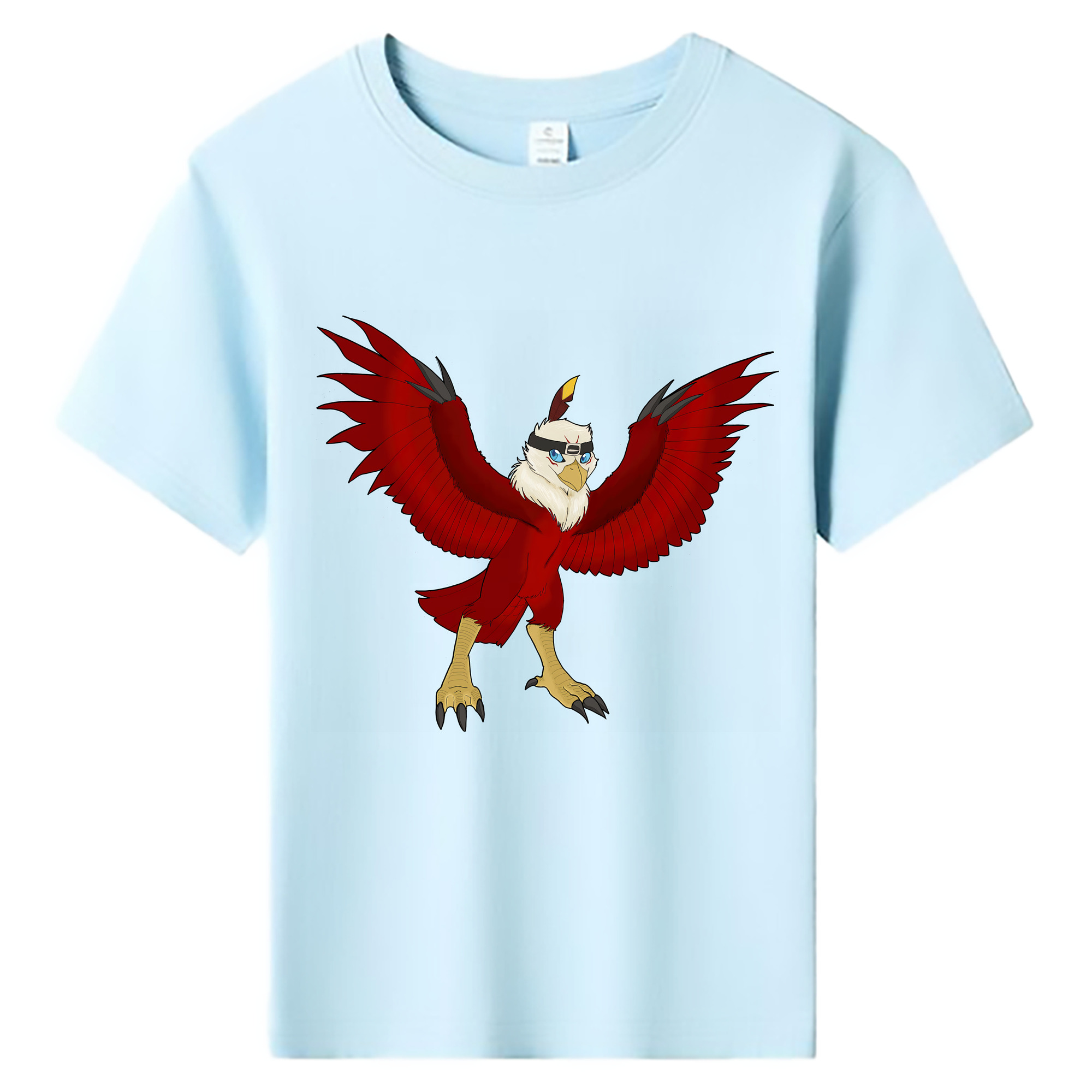 （画像用） Digimon デジタルモンスター/デジモン 綿100％キッズTシャツ（フロントプリント）